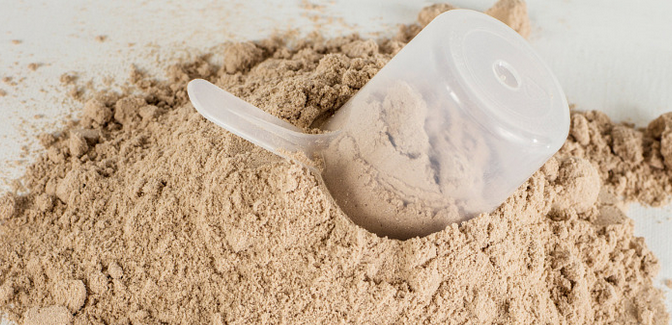 storing whey protein powder